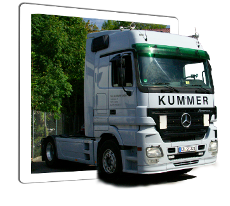 Spedition und Transport LKW von Daimler Benz
